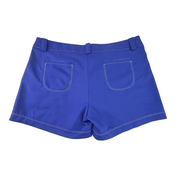 Nike Golf Skirt Short Combo Womens Size 14 Dri-Fit Tour Performance Green/Violet - Picture 14 of 16